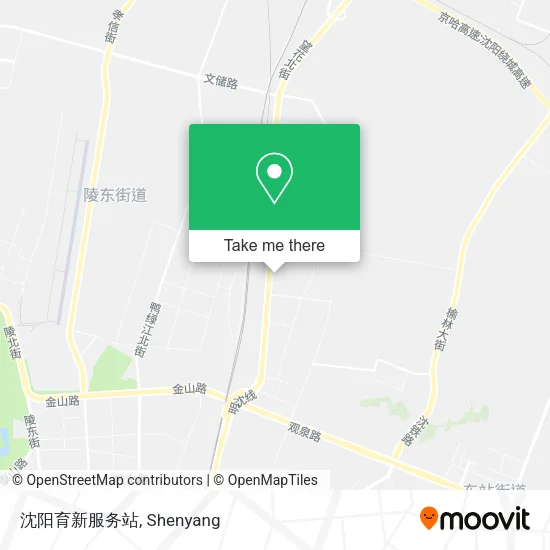 沈阳育新服务站 map
