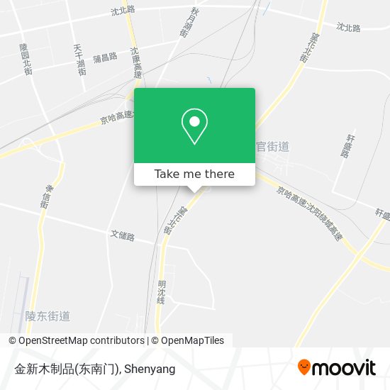金新木制品(东南门) map