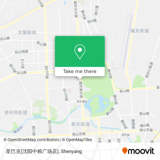 星巴克(沈阳中粮广场店) map