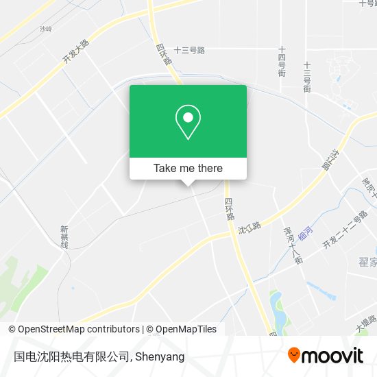国电沈阳热电有限公司 map