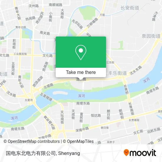 国电东北电力有限公司 map