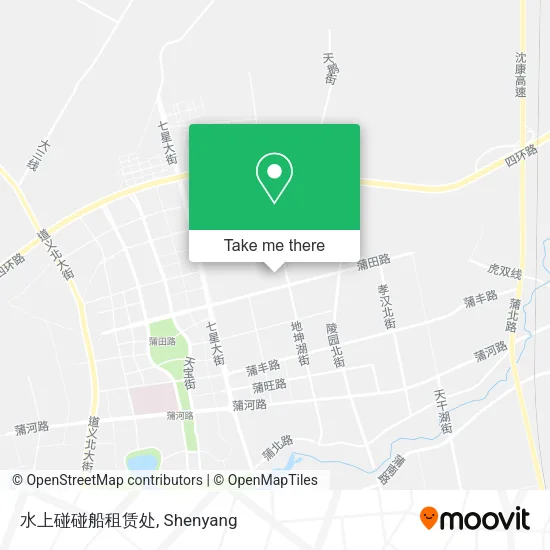 水上碰碰船租赁处 map