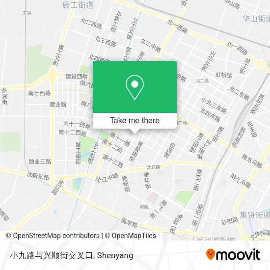 小九路与兴顺街交叉口 map