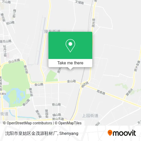 沈阳市皇姑区金茂源鞋材厂 map