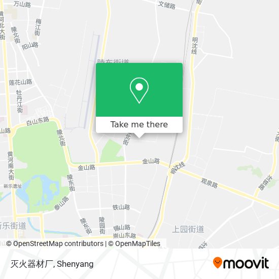 灭火器材厂 map