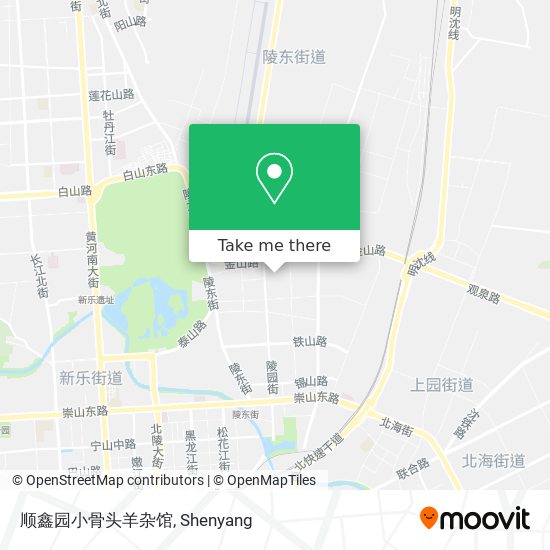 顺鑫园小骨头羊杂馆 map