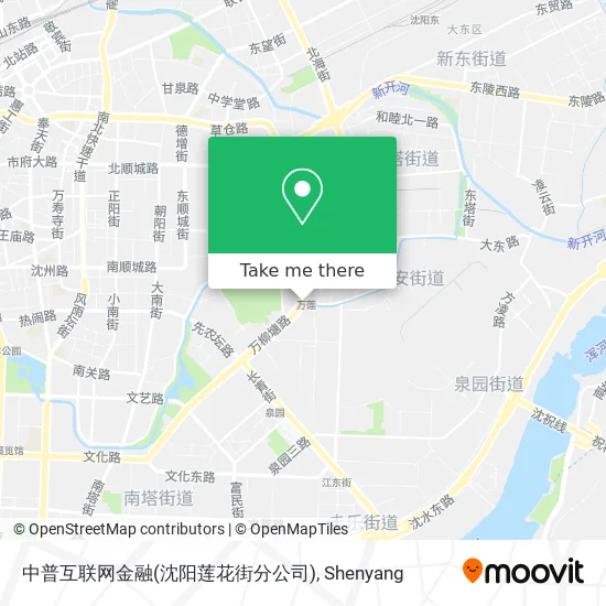 中普互联网金融(沈阳莲花街分公司) map