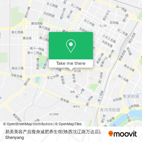 易美美容产后瘦身减肥养生馆(铁西沈辽路万达店) map