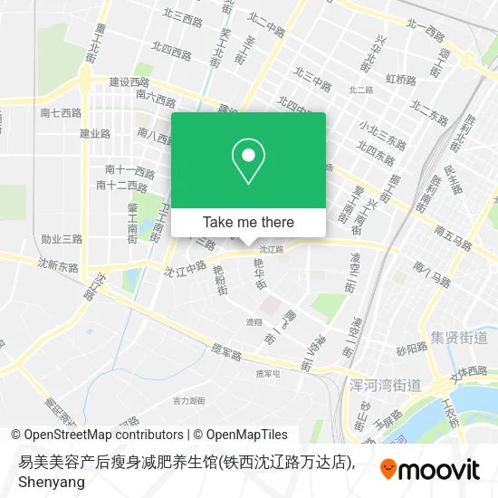 易美美容产后瘦身减肥养生馆(铁西沈辽路万达店) map