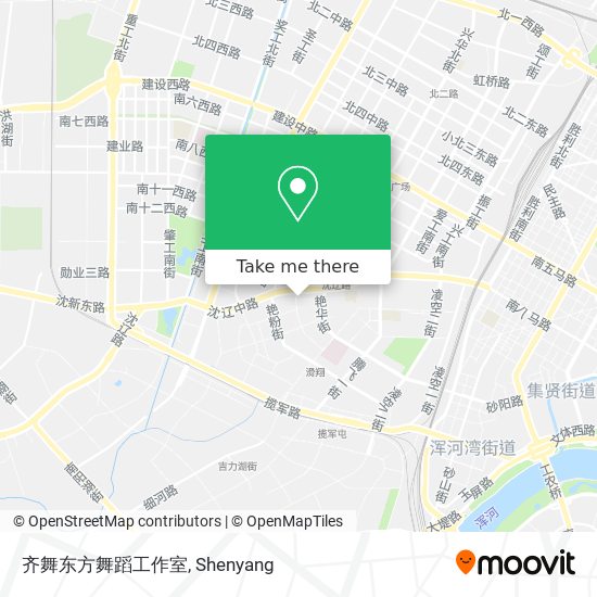 齐舞东方舞蹈工作室 map