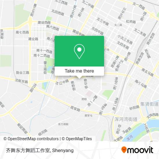 齐舞东方舞蹈工作室 map