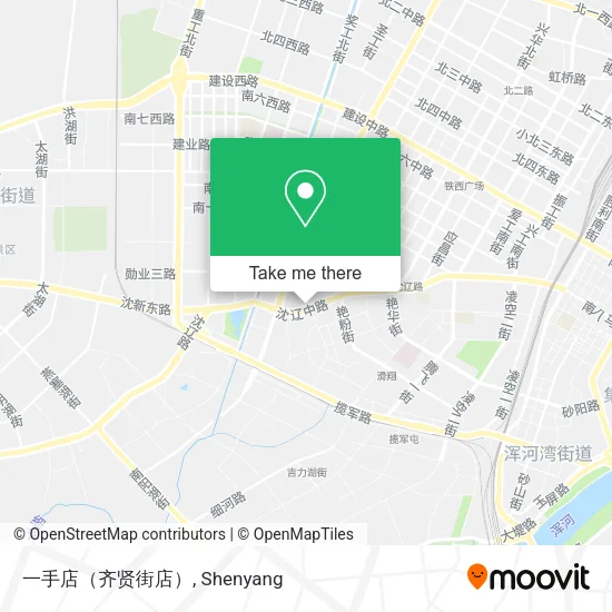 一手店（齐贤街店） map