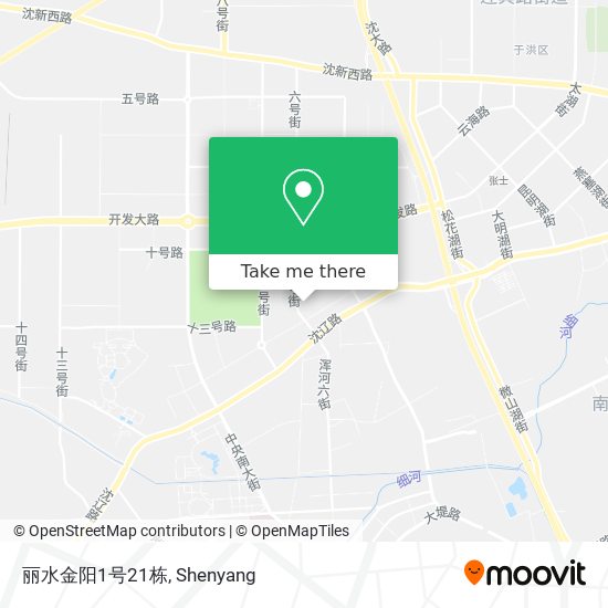 丽水金阳1号21栋 map