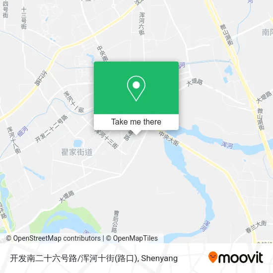 开发南二十六号路/浑河十街(路口) map