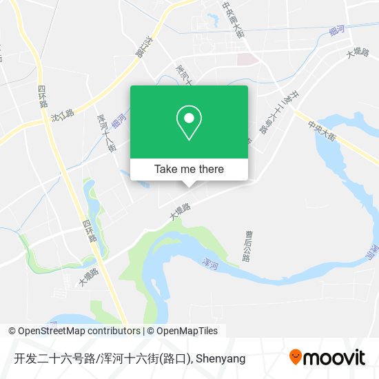 开发二十六号路/浑河十六街(路口) map