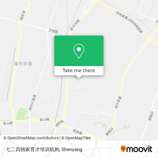 七二四独家育才培训机构 map