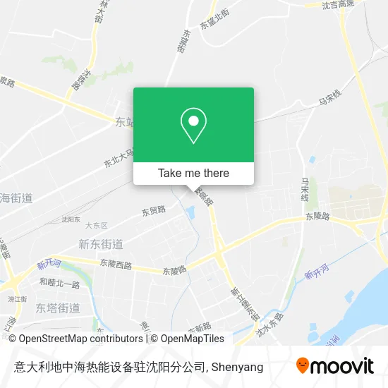 意大利地中海热能设备驻沈阳分公司 map