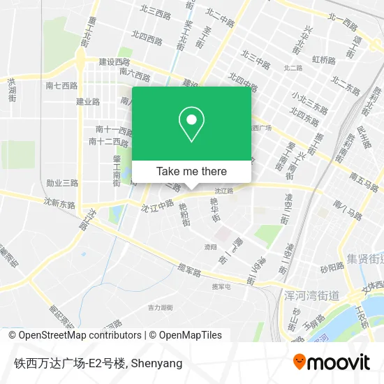 铁西万达广场-E2号楼 map