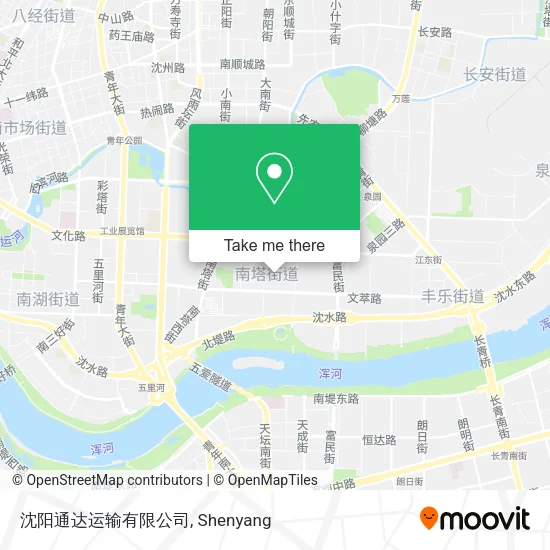 沈阳通达运输有限公司 map