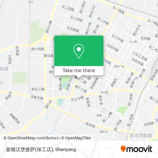 嘉顿汉堡披萨(保工店) map