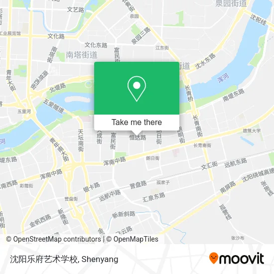 沈阳乐府艺术学校 map