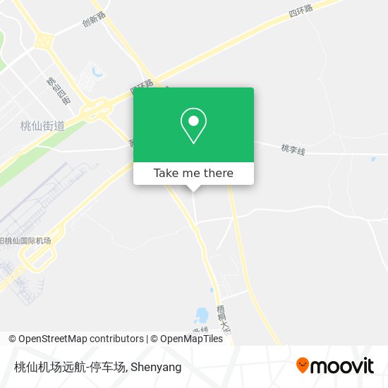 桃仙机场远航-停车场 map