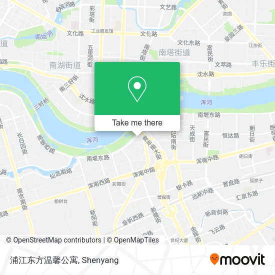 浦江东方温馨公寓 map