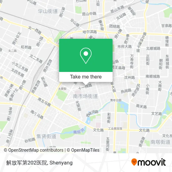 解放军第202医院 map