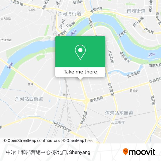 中冶上和郡营销中心-东北门 map