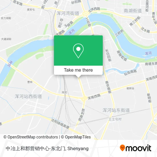 中冶上和郡营销中心-东北门 map