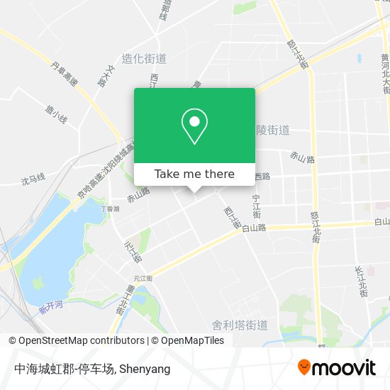 中海城虹郡-停车场 map