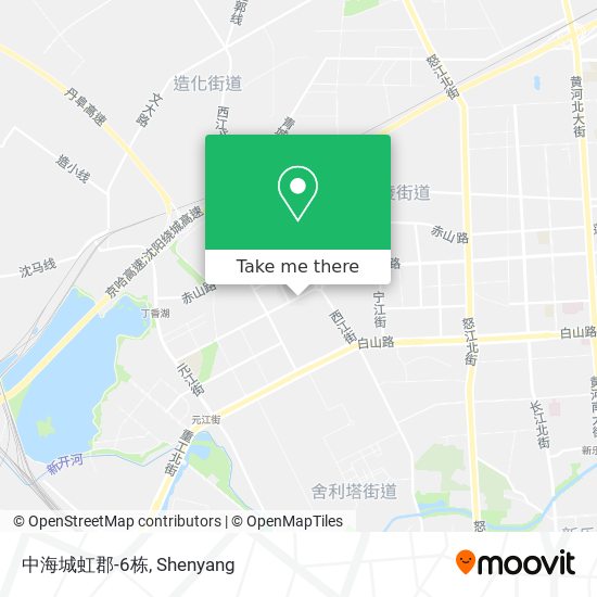 中海城虹郡-6栋 map