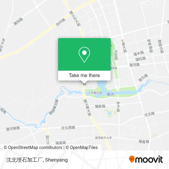 沈北理石加工厂 map
