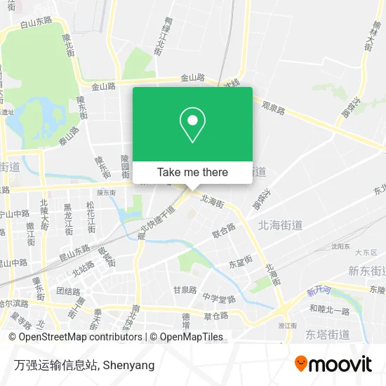 万强运输信息站 map