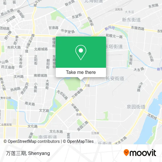 万莲三期 map