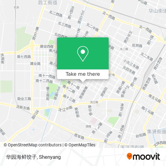 华园海鲜饺子 map