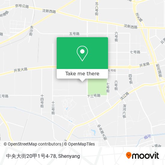中央大街20甲1号4-78 map