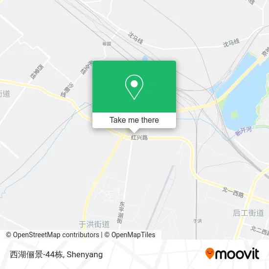 西湖俪景-44栋 map