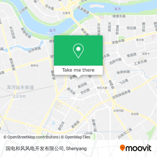 国电和风风电开发有限公司 map