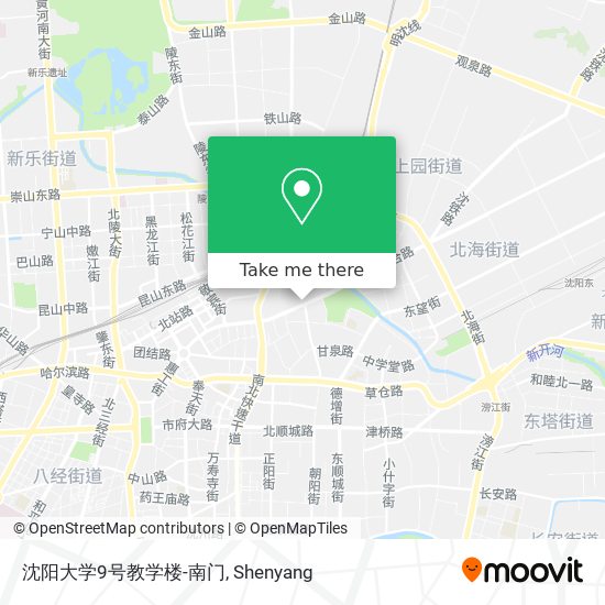 沈阳大学9号教学楼-南门 map