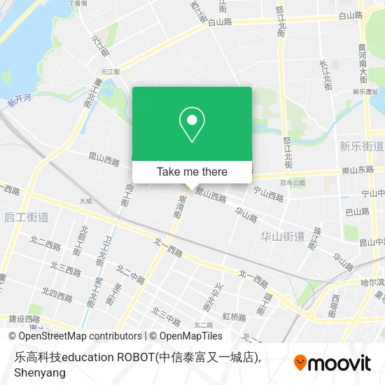 乐高科技education ROBOT(中信泰富又一城店) map