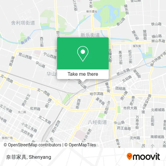 奈菲家具 map