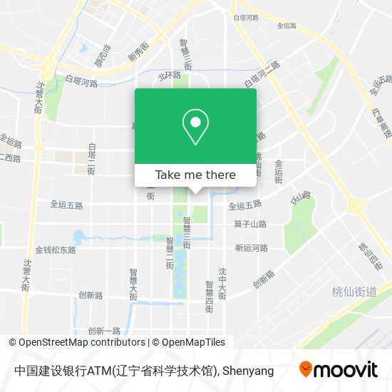 中国建设银行ATM(辽宁省科学技术馆) map