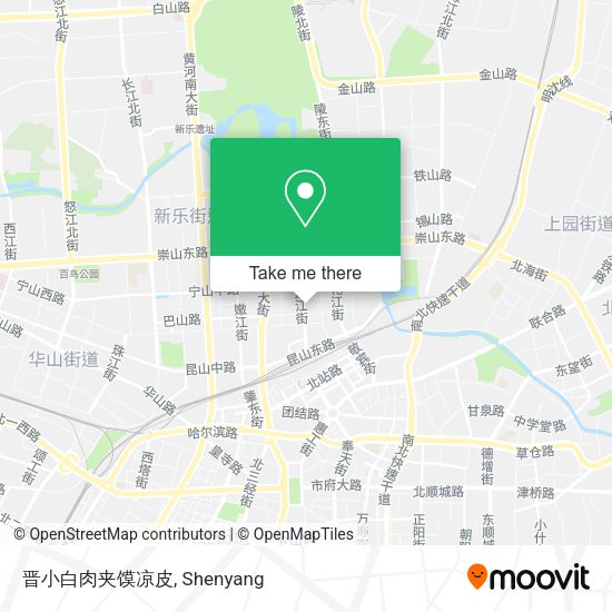 晋小白肉夹馍凉皮 map