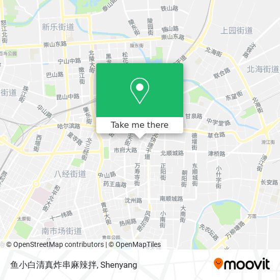 鱼小白清真炸串麻辣拌 map
