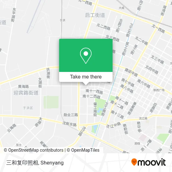 三和复印照相 map