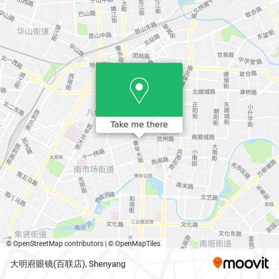 大明府眼镜(百联店) map