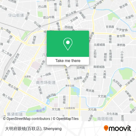 大明府眼镜(百联店) map