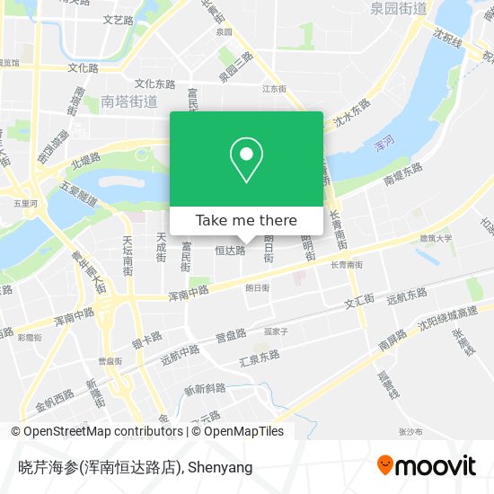 晓芹海参(浑南恒达路店) map