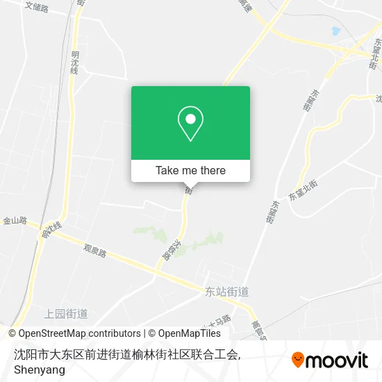 沈阳市大东区前进街道榆林街社区联合工会 map